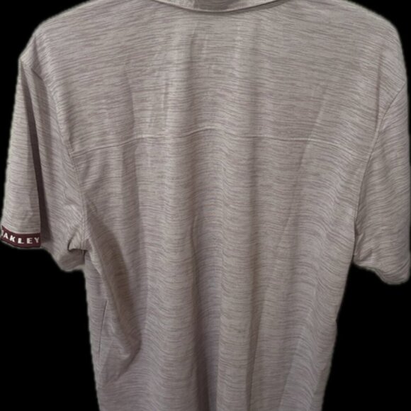 Oakley Men's XXL O-Hydrolix™ Gravity Polo 434158 Iron Red NWT Regular Fit - Picture 2 of 6